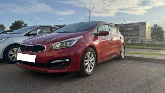 Kia Cee'd II  Рестайлинг, 2017, пробег 94500 км