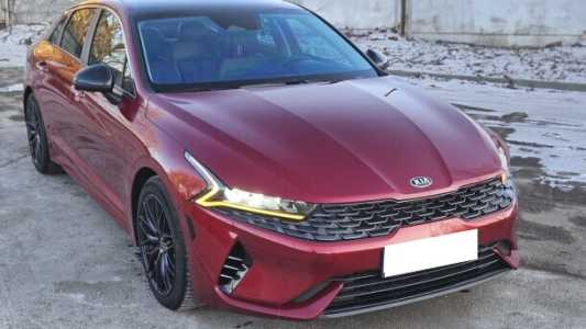 Kia K5 III, 2021, пробег 109000 км