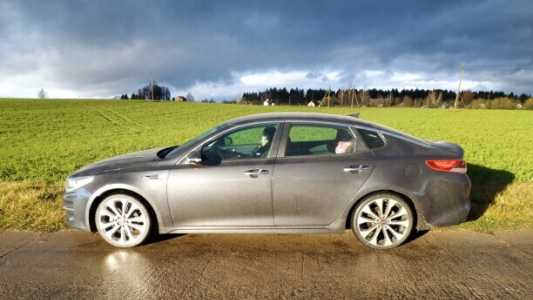 Kia Optima IV, 2017, пробег 24000 км