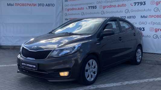 Kia Rio III Рестайлинг