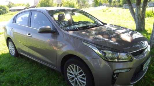 Kia Rio IV, 2018, пробег 38000 км