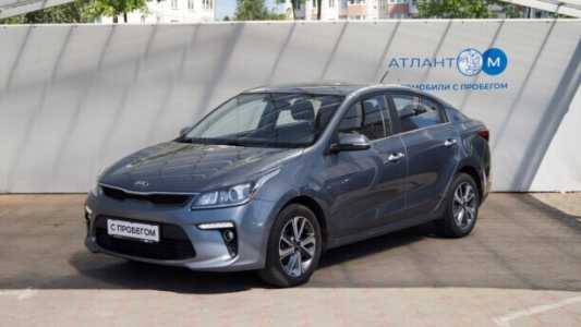 Kia Rio IV, 2019, пробег 120300 км