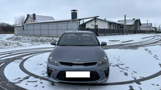 Kia Rio IV, 2019, пробег 140000 км