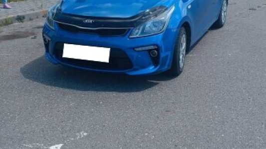 Kia Rio IV, 2019, пробег 145000 км