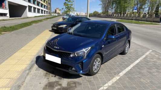 Kia Rio IV  Рестайлинг, 2022, пробег 105000 км