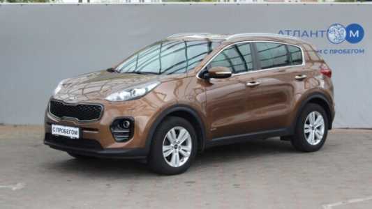 Kia Sportage IV, 2016, пробег 118540 км