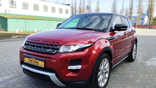 Land Rover Range Rover Evoque I, 2013, пробег 98969 км