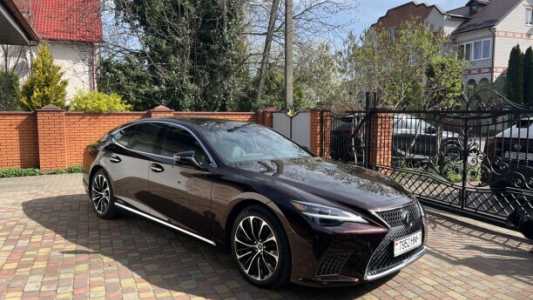 Lexus LS V  Рестайлинг, 2022, пробег 31000 км