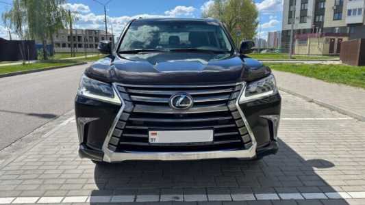 Lexus LX III  2-й рестайлинг, 2015, пробег 182000 км