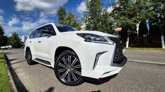 Lexus LX III  2-й рестайлинг, 2015, пробег 184000 км