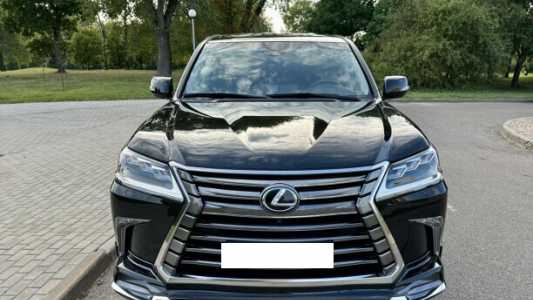 Lexus LX III  2-й рестайлинг, 2016, пробег 107000 км