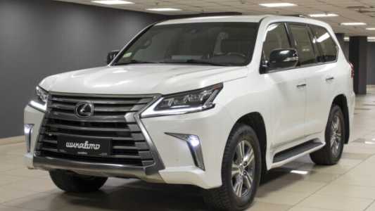 Lexus LX III  2-й рестайлинг, 2017, пробег 109000 км