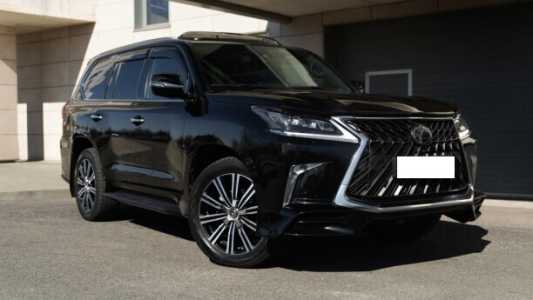 Lexus LX III  2-й рестайлинг, 2018, пробег 97000 км