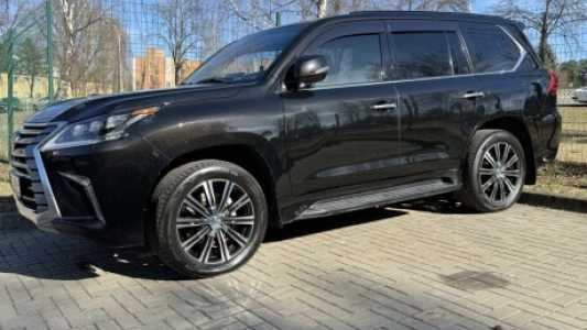 Lexus LX III  2-й рестайлинг, 2020, пробег 125000 км