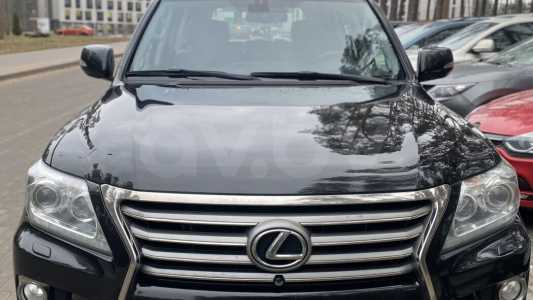 Lexus LX III Рестайлинг