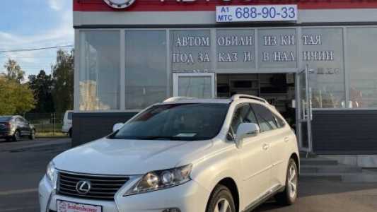 Lexus RX III  Рестайлинг, 2012, пробег 127000 км