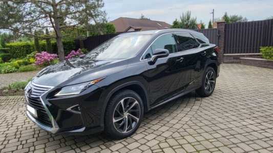 Lexus RX IV, 2016, пробег 142000 км Lexus RX IV, 2016, пробег 142000 км