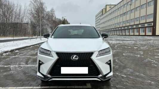 Lexus RX IV, 2017, пробег 250000 км