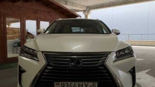 Lexus RX IV, 2017, пробег 90000 км