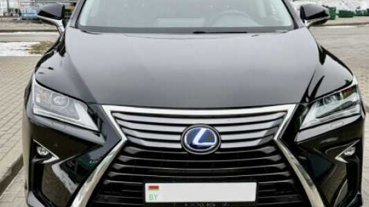 Lexus RX IV, 2017, пробег 99000 км