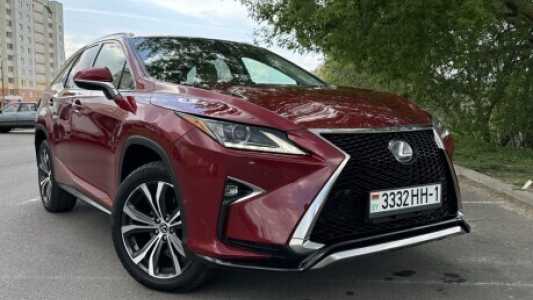 Lexus RX IV, 2018, пробег 116000 км