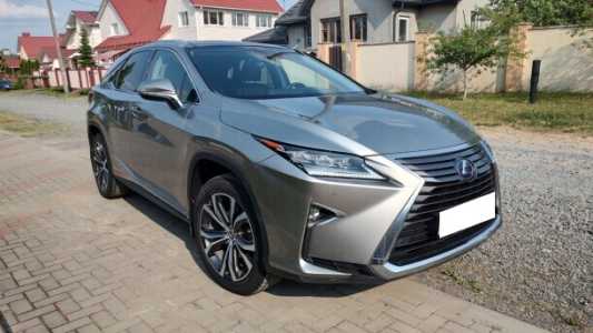 Lexus RX IV, 2018, пробег 130000 км