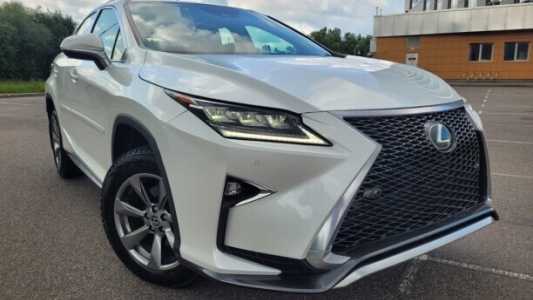 Lexus RX IV, 2018, пробег 99000 км