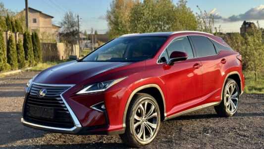 Lexus RX IV, 2019, пробег 135000 км