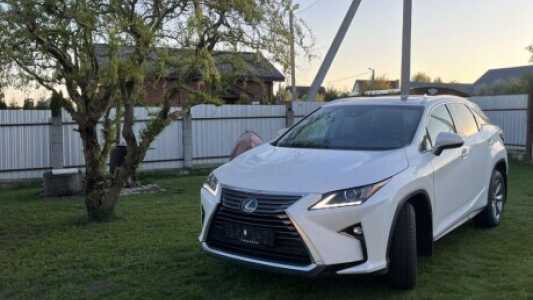 Lexus RX IV, 2019, пробег 62500 км