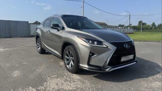 Lexus RX IV, 2019, пробег 72250 км Lexus RX IV, 2019, пробег 72250 км