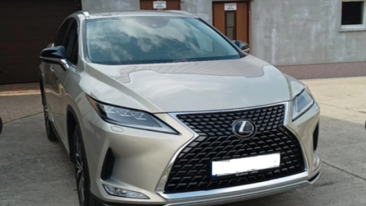 Lexus RX IV  Рестайлинг, 2020, пробег 34000 км