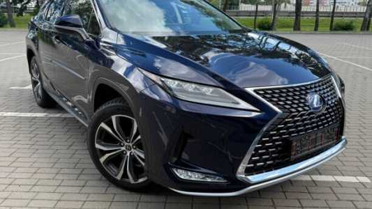 Lexus RX IV  Рестайлинг, 2020, пробег 52976 км