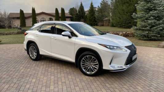 Lexus RX IV  Рестайлинг, 2020, пробег 96000 км