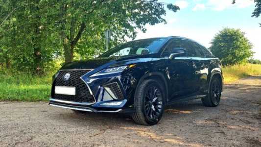 Lexus RX IV  Рестайлинг, 2021, пробег 47000 км