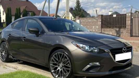 Mazda 3 BM, 2016, пробег 133000 км