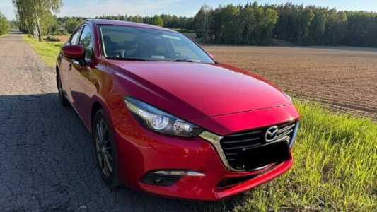 Mazda 3 BM  Рестайлинг, 2018, пробег 90000 км