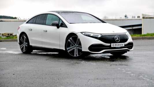 Mercedes-Benz EQS , 2022, пробег 200 км