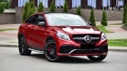 Mercedes-Benz GLE Coupe AMG C292, 2015, пробег 45000 км