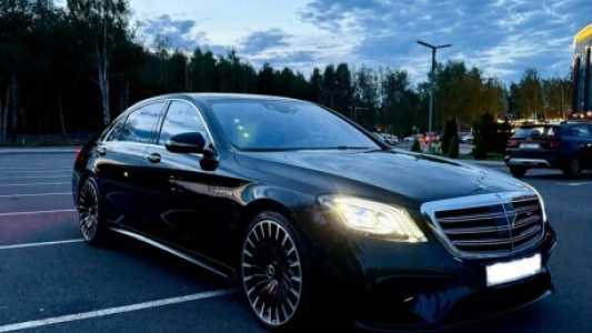 Mercedes-Benz S-Класс AMG W222, C217, A217  Рестайлинг, 2018, пробег 58000 км
