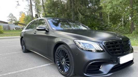 Mercedes-Benz S-Класс W222, C217, A217, 2015, пробег 99500 км