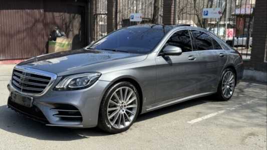 Mercedes-Benz S-Класс W222, C217, A217 Рестайлинг, 2017, пробег 113000 км Mercedes-Benz S-Класс W222, C217, A217 Рестайлинг, 2017, пробег 113000 км