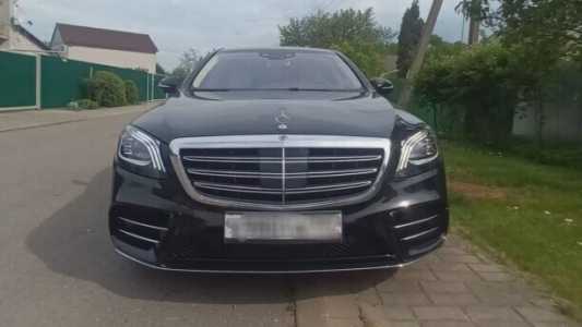 Mercedes-Benz S-Класс W222, C217, A217 Рестайлинг, 2017, пробег 193120 км Mercedes-Benz S-Класс W222, C217, A217 Рестайлинг, 2017, пробег 193120 км