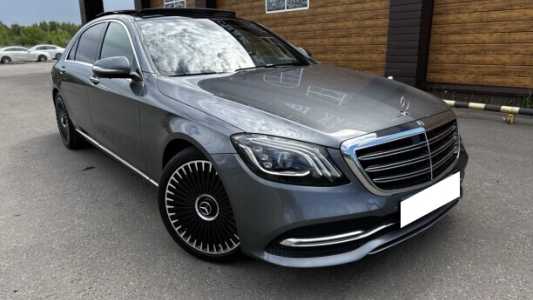 Mercedes-Benz S-Класс W222, C217, A217 Рестайлинг, 2017, пробег 50000 км Mercedes-Benz S-Класс W222, C217, A217 Рестайлинг, 2017, пробег 50000 км
