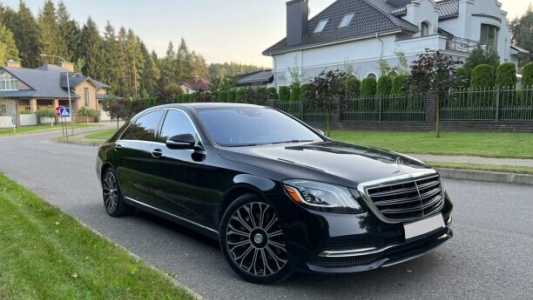 Mercedes-Benz S-Класс W222, C217, A217 Рестайлинг, 2018, пробег 135000 км Mercedes-Benz S-Класс W222, C217, A217 Рестайлинг, 2018, пробег 135000 км