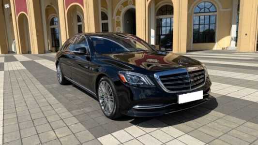 Mercedes-Benz S-Класс W222, C217, A217 Рестайлинг, 2018, пробег 59600 км Mercedes-Benz S-Класс W222, C217, A217 Рестайлинг, 2018, пробег 59600 км