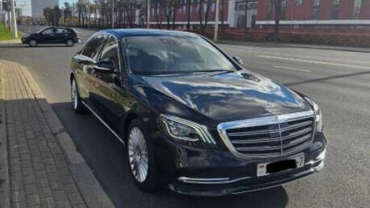 Mercedes-Benz S-Класс W222, C217, A217 Рестайлинг, 2019, пробег 66000 км Mercedes-Benz S-Класс W222, C217, A217 Рестайлинг, 2019, пробег 66000 км