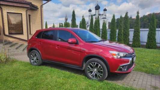 Mitsubishi Outlander Sport I 2-й рестайлинг, 2018, пробег 116000 км Mitsubishi Outlander Sport I 2-й рестайлинг, 2018, пробег 116000 км