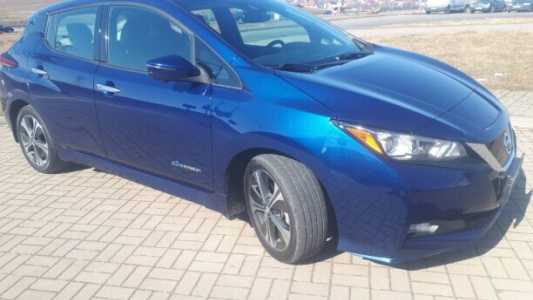 Nissan Leaf II, 2019, пробег 40234 км