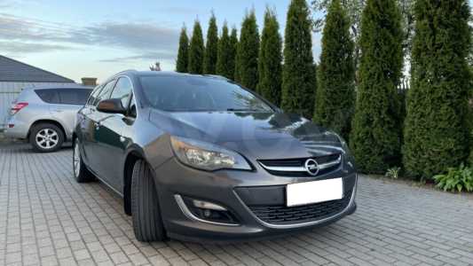 Opel Astra J Рестайлинг