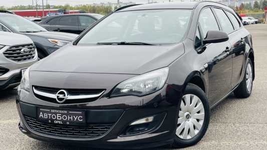 Opel Astra J Рестайлинг